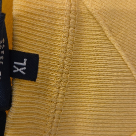 Ralph Lauren Yellow Crewneck Sweater. Size Xl - Picture 3 of 7